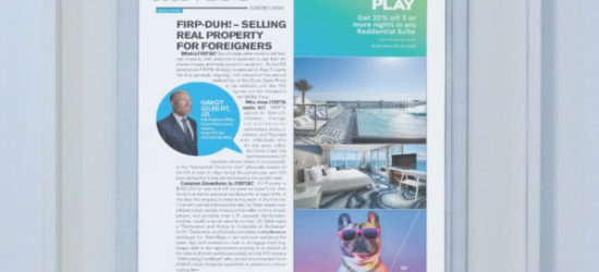 FIRP-DUH! – Selling Real Property for Foreigners